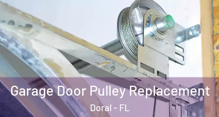  Garage Door Pulley Replacement Doral - FL