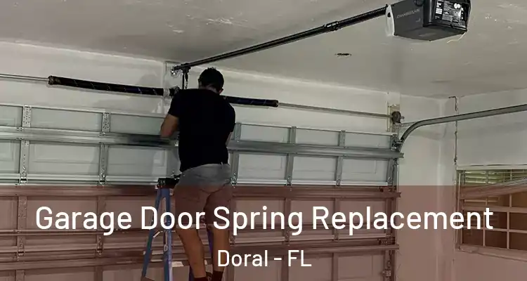  Garage Door Spring Replacement Doral - FL