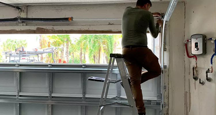 Garage Door Tension Spring Replacement in Doral, FL