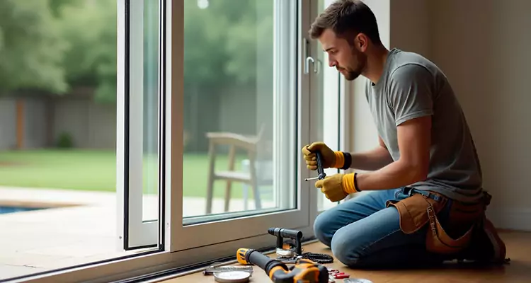 Squeaky Sliding Patio Doors in Doral, FL