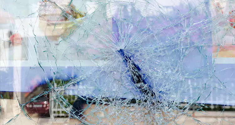 Cracked Glass Balcony Door Repair in Doral, FL