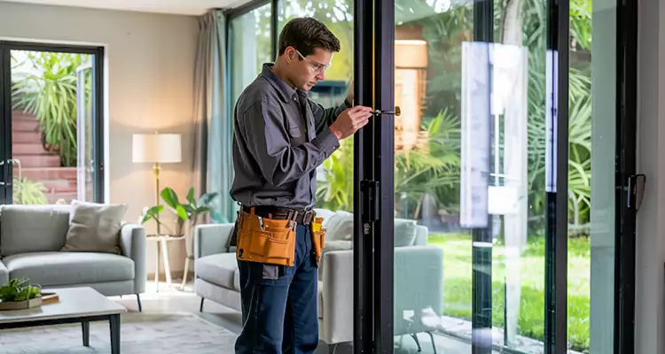 Sliding Door Jamb Lock Repair in Doral, FL