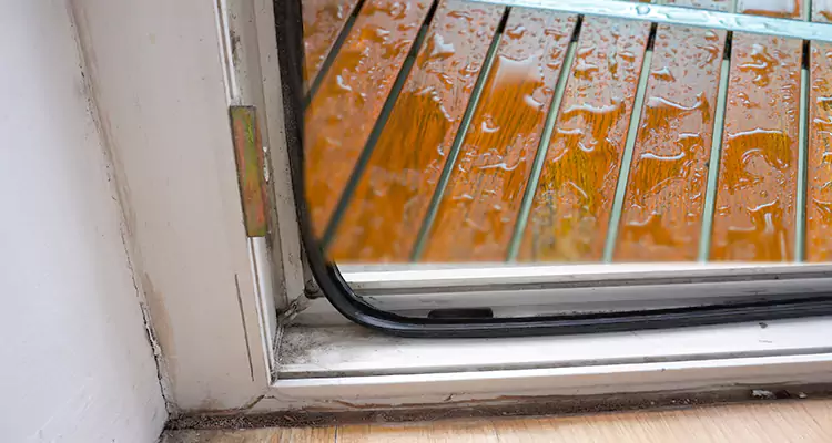 Water Leaking Wooden Patio Doors Repair in Doral, FL