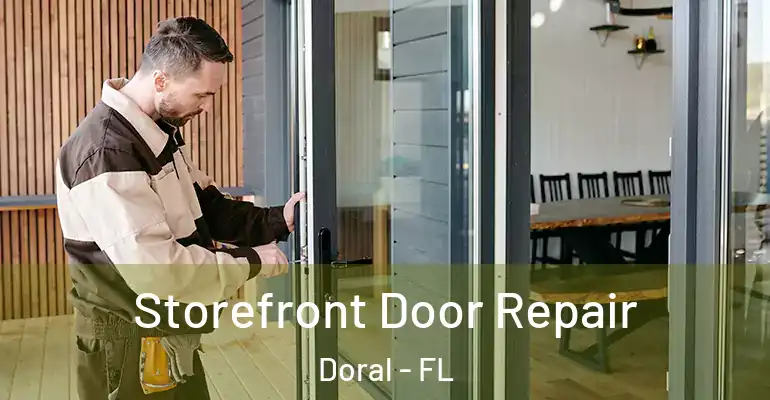  Storefront Door Repair Doral - FL